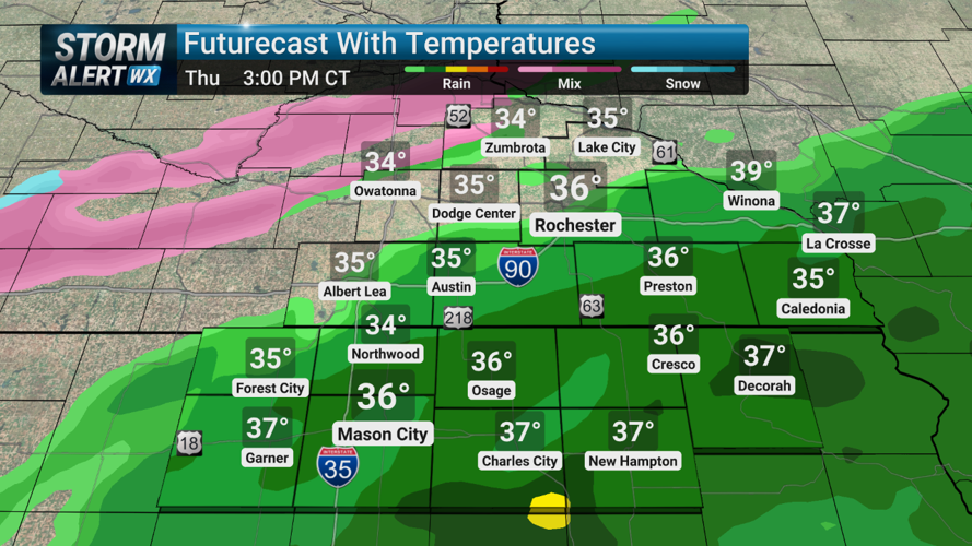 Storm Alert Wx 3: Slick spots for AM commute, clouds remain Tuesday ...
