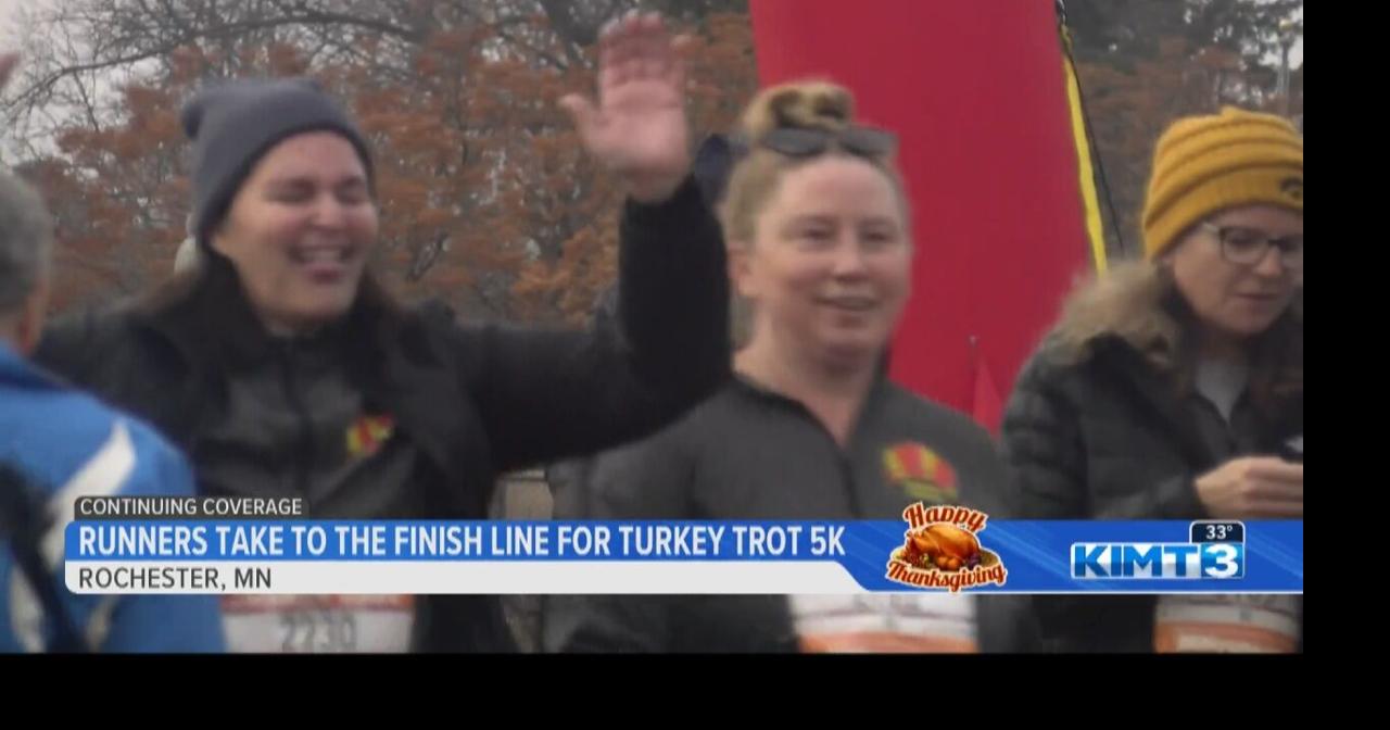 Hundreds of runners come out to race in Rochester Turkey Trot 5K