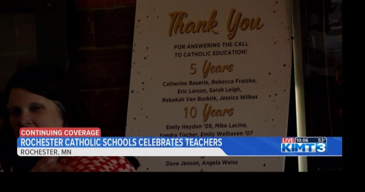 Rochester Catholic Schools celebrates teachers News