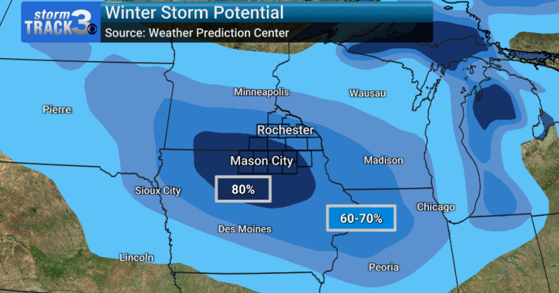 Post-holiday winter storm takes aim at Upper Midwest