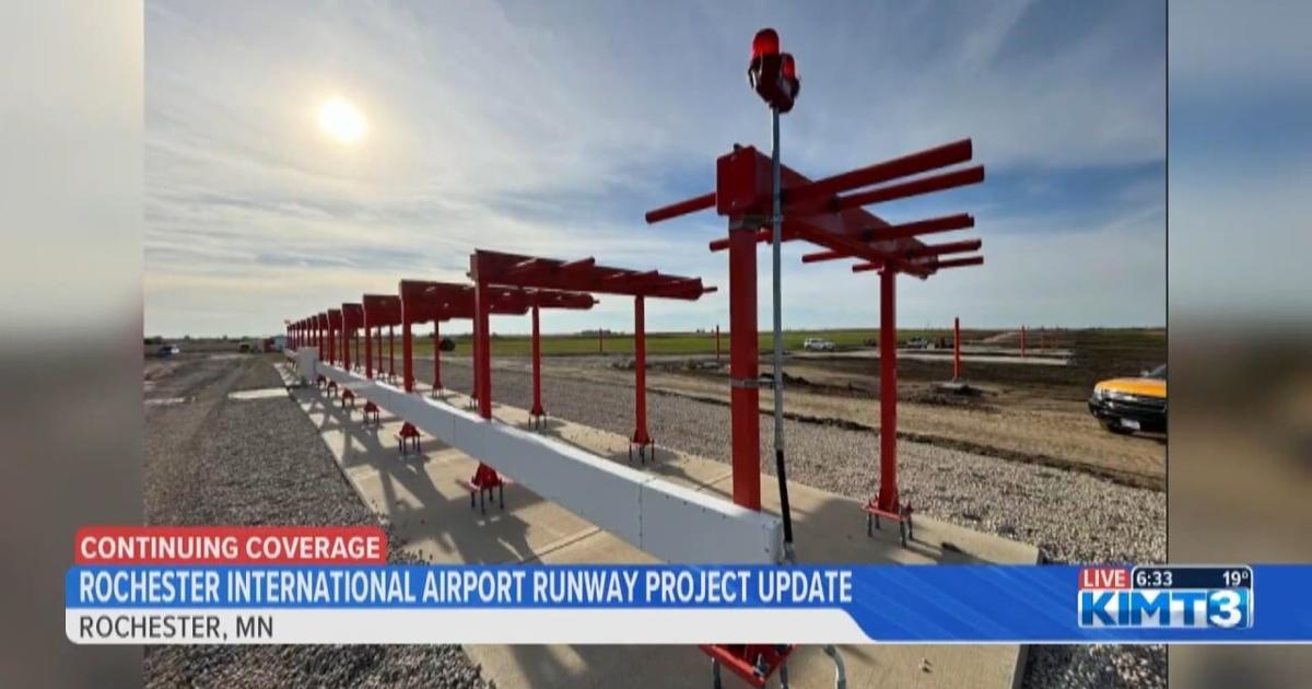 Kimt Rochester Rochester International Airport runway project updates | News | kimt.com