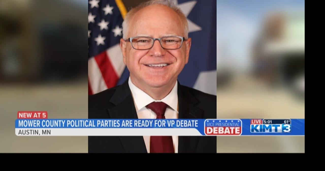 Mower County political parties are ready for the Vice Presidential