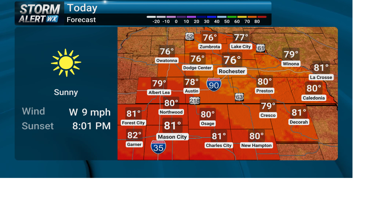 Storm Alert Wx 3: Splendid Tuesday, warming thru Earth Day | News ...