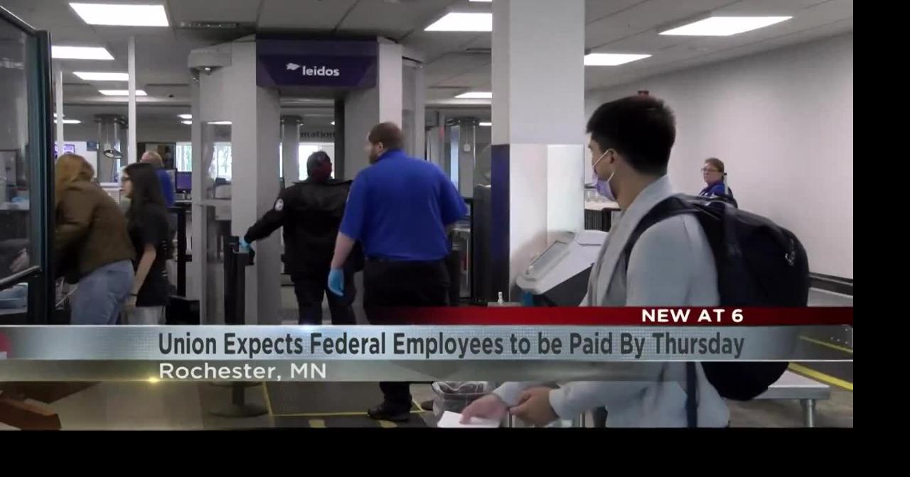 American Federation of Government Employees says members set receive shutdown back pay