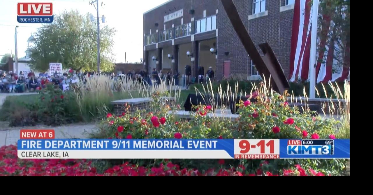 Clear Lake Fire Department hosts 9/11 memorial event | News | kimt.com