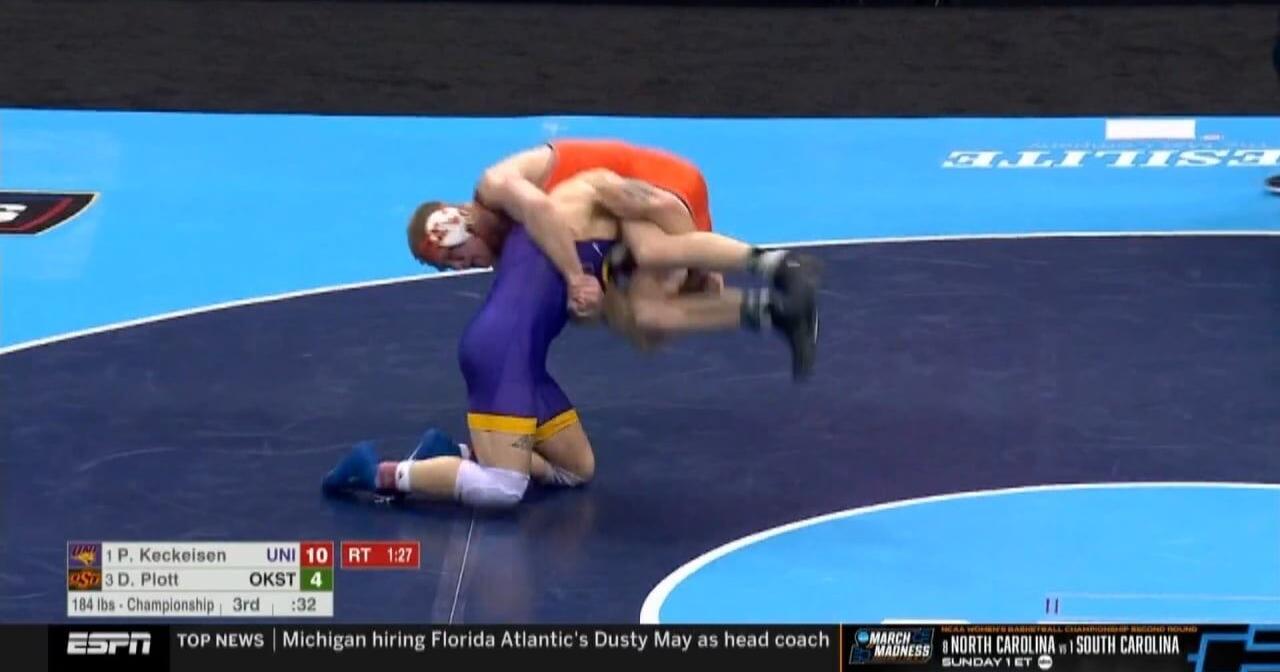 UNI's Keckeisen, Iowa State's Carr Win National Wrestling Championships - Vimarsana News