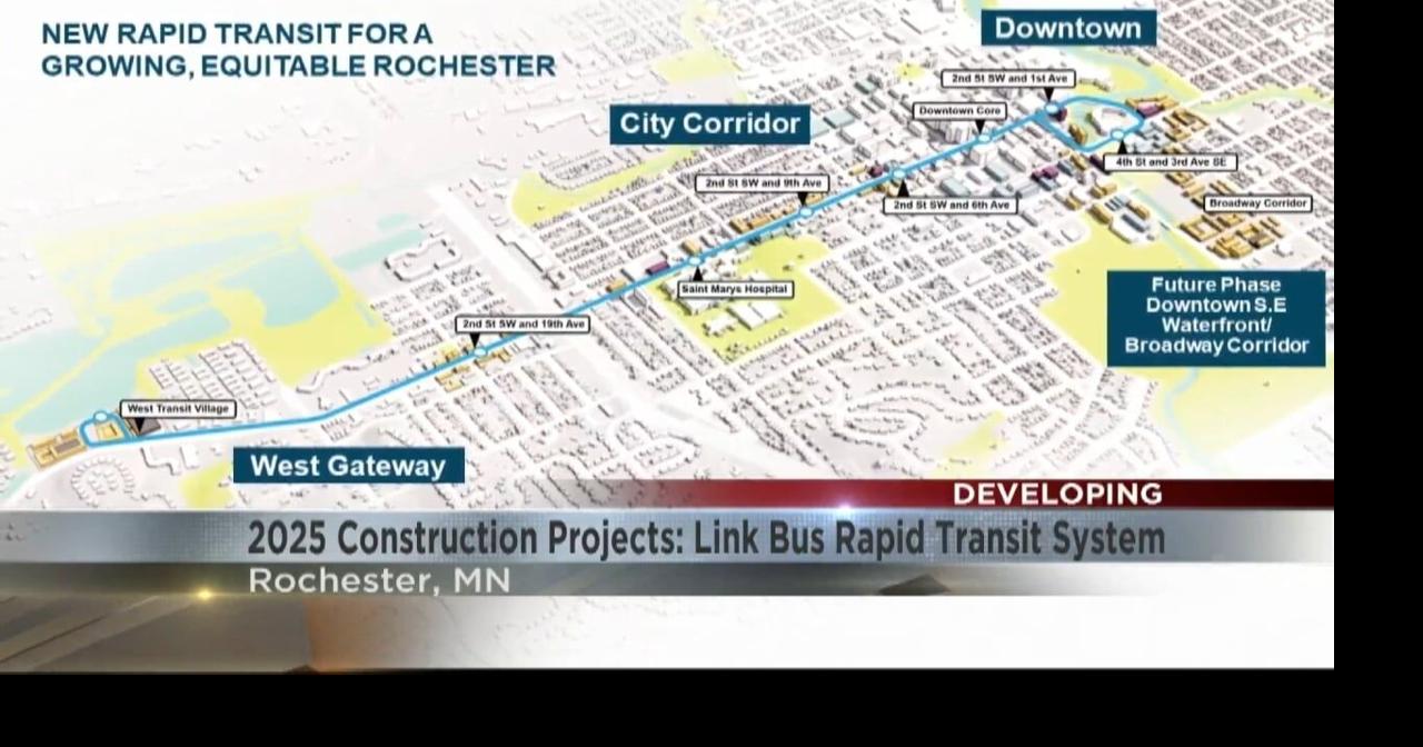 Rochester announces construction project plans for summer of 2025 ...