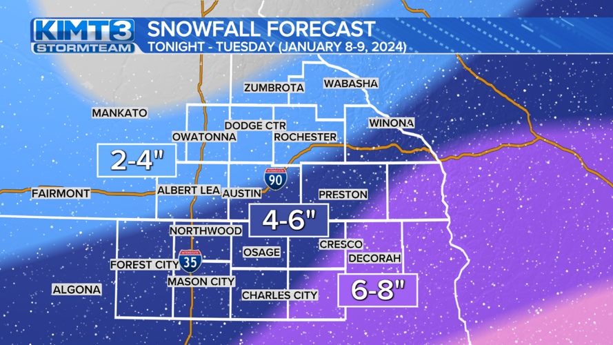 Latest updates on the winter storm for tonight and Tuesday | News ...