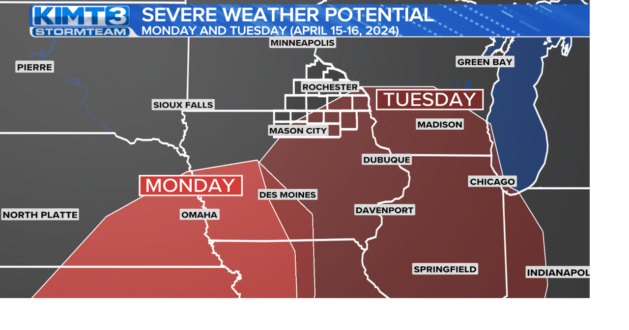 Severe weather may return to the Midwest next week | News | kimt.com