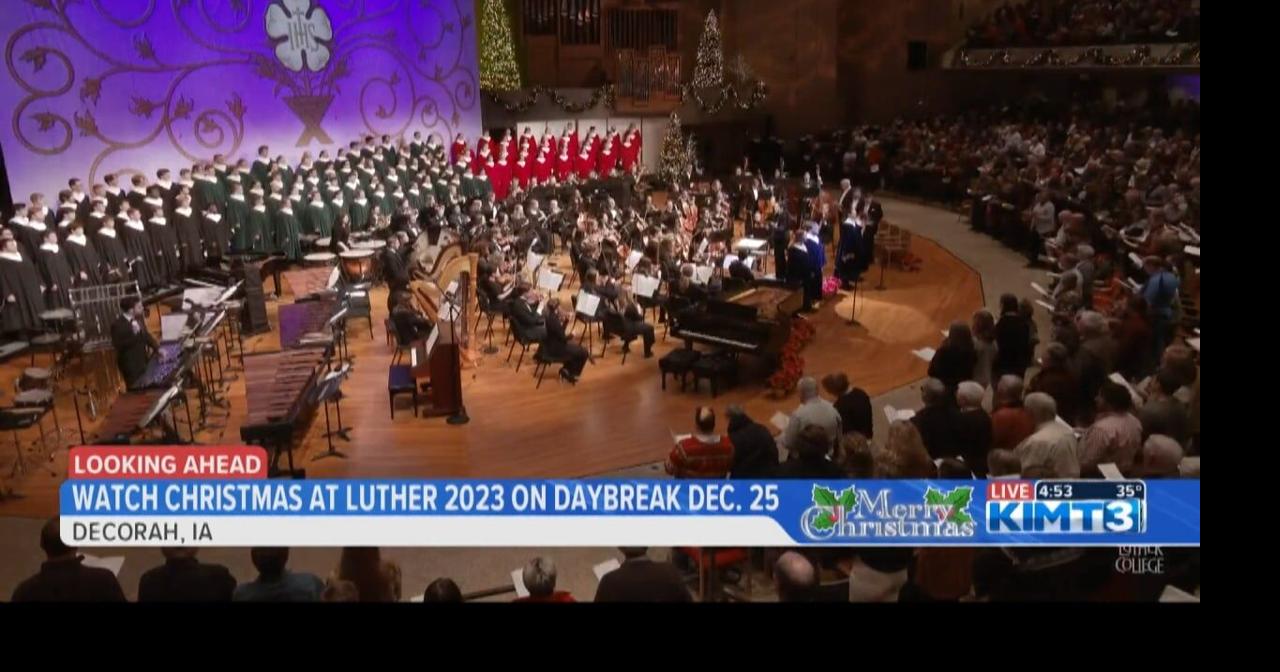 KIMT presents Christmas at Luther 2023 on Dec. 25 Video