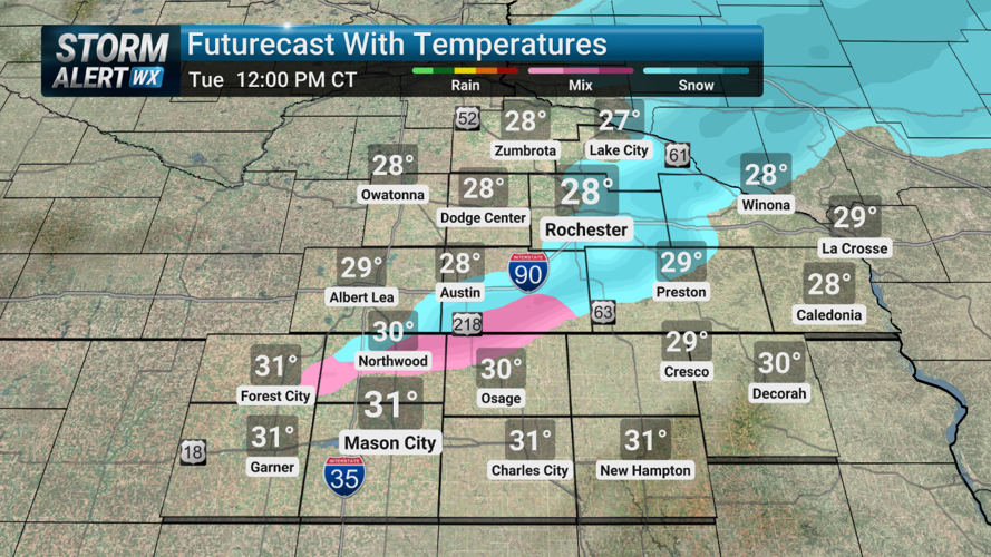 Storm Alert Wx 3: Breezy Tuesday with hints of winter and spring | News ...