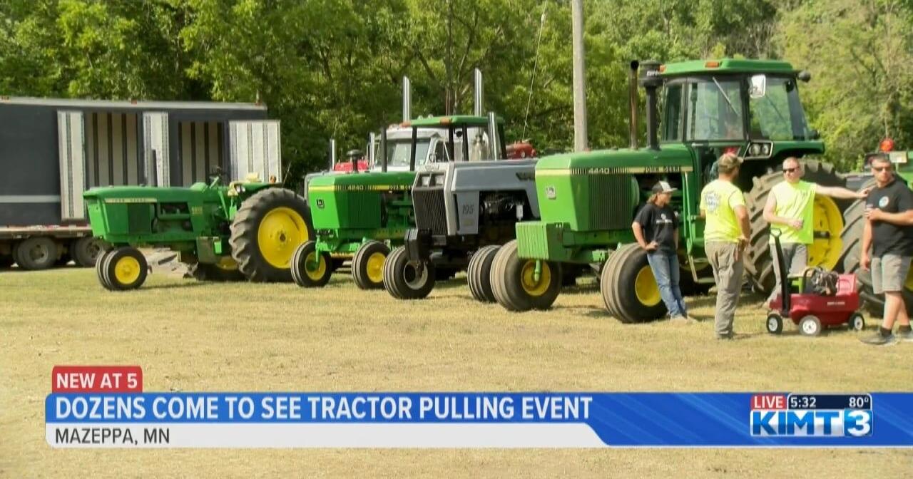 Dozens come to see tractor pulling event - Vimarsana News