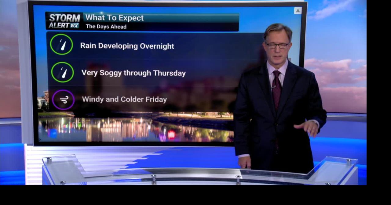 Rain arriving Thursday along with windy conditions | Video | kimt.com