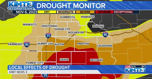 2023 Drought in Review | News | kimt.com