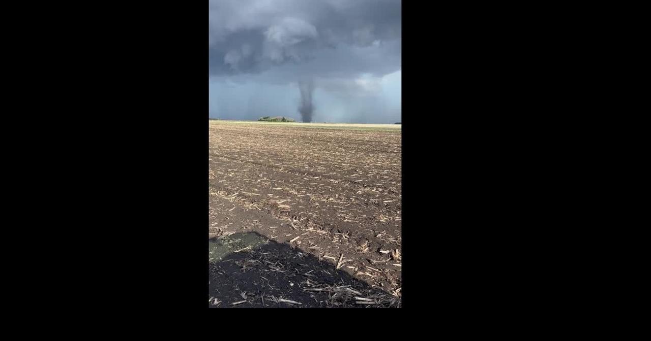 Tornado touchdown in Dodge County Monday evening | News | kimt.com