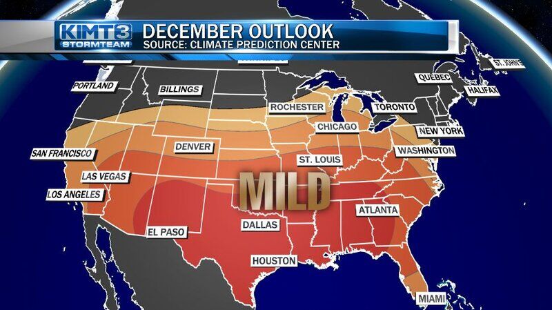 StormTeam 3: December Is Shaping Up To Be A Mild One! | Archive | Kimt.com