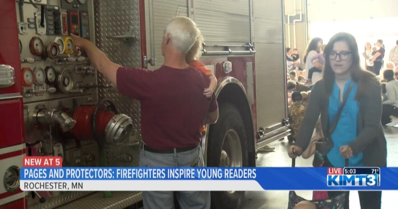 Rochester Firefighter and public library come together to inspire young readers - Vimarsana News
