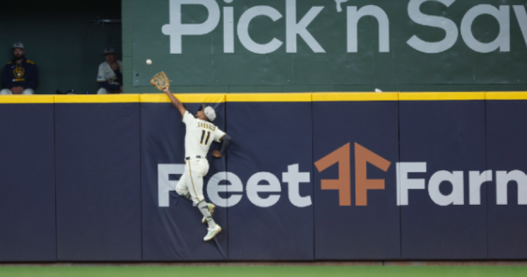 Twins #39 13 game win streak ends as Jackson Chourio #39 s big catch preserves