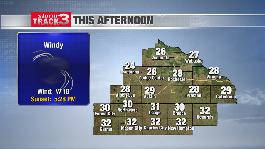 StormTrack 3: Tricky morning commute, windy Thursday | News | kimt.com