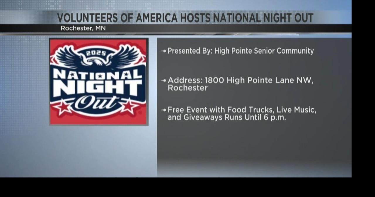 Volunteers of America host National Night Out in Rochester | Video ...
