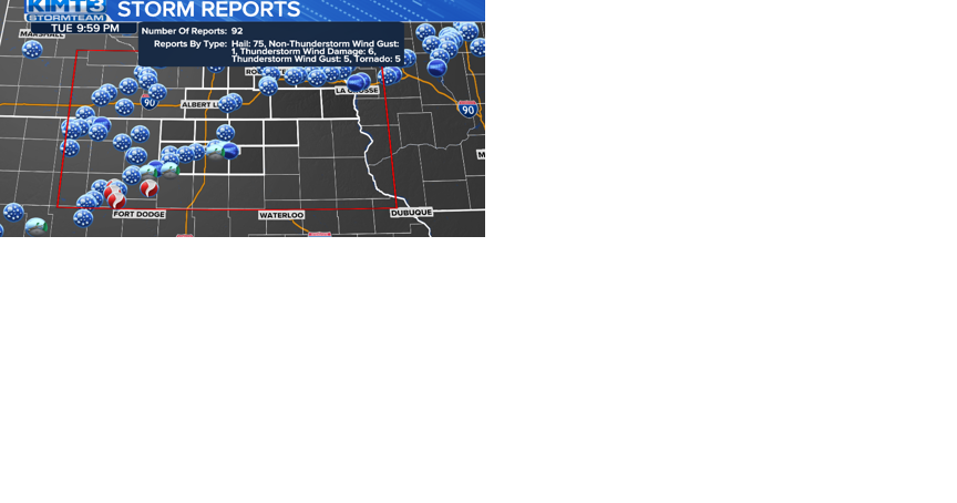 StormTeam 3: Tornado Warnings continue in northern Iowa - Vimarsana News