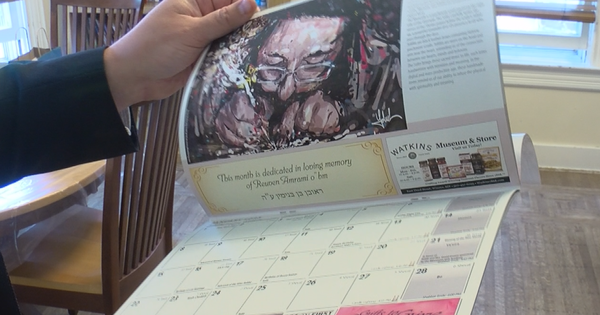 Chabad launches annual Southern Minnesota Jewish Art Calendar campaign