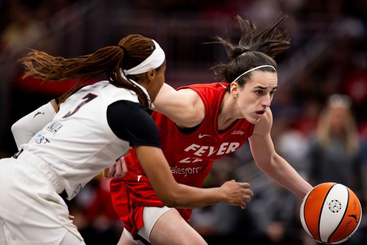 Caitlin Clark describes rookie WNBA season as 'life-changing' and talks  about love of Taylor Swift to Kelce brothers | News | kimt.com