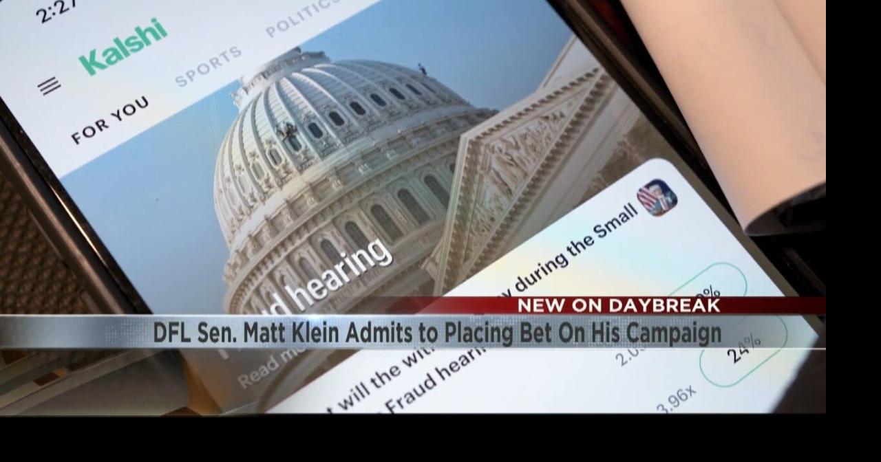 Minnesota DFL senator bets on own political race | Video | kimt.com