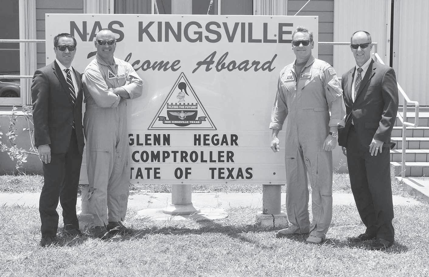 Texas Comptroller tours NAS-K | | kingsvillerecord.com