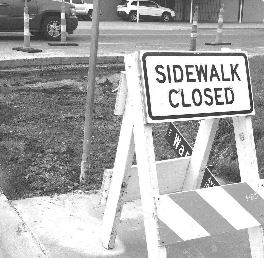 Construction Along 14th Street Includes New Curbs Sidewalks