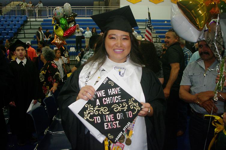 Wm Hmk Grad H.M. King holds graduation | News | kingsvillerecord.com
