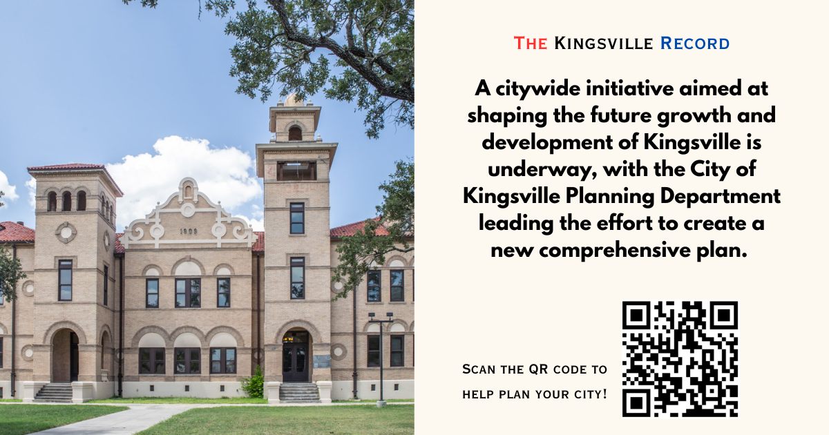 Kingsville launches comprehensive planning effort to guide next 20 years