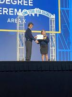 Bishop FFA student receives Lone Star Degree at state convention