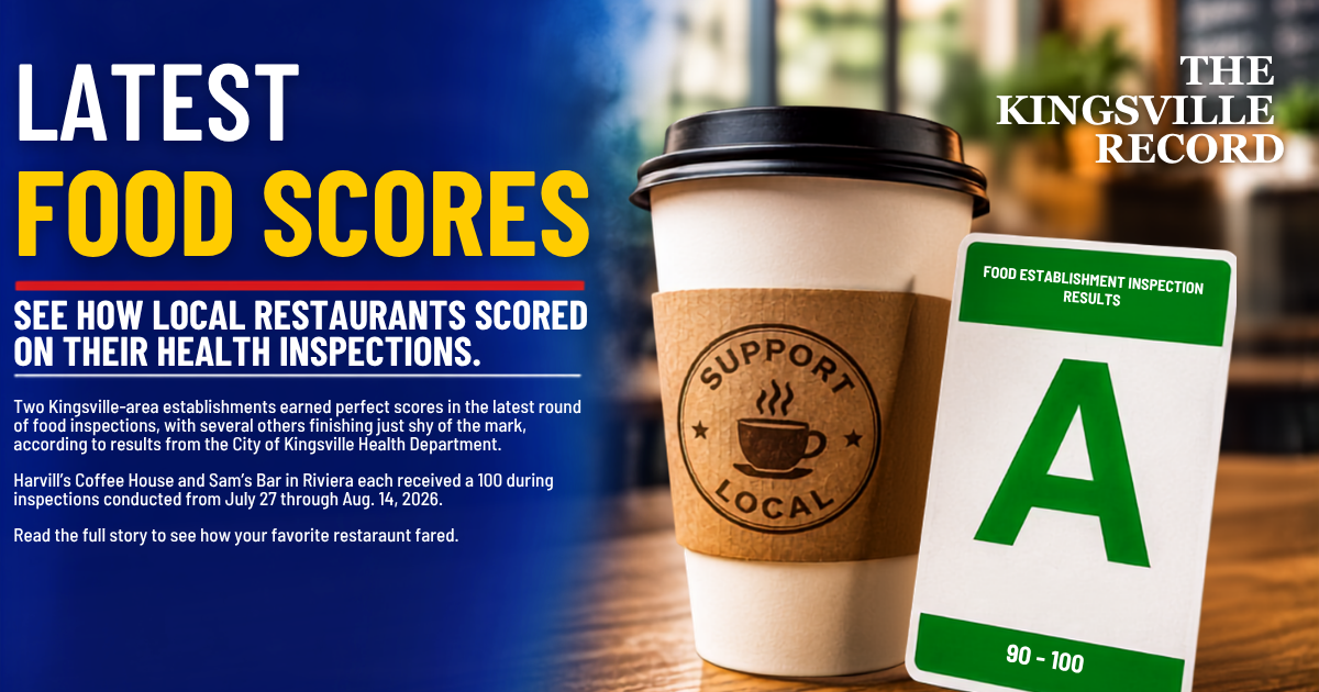 Harvill’s Coffee House, Sam’s Bar earn perfect scores in latest health inspections
