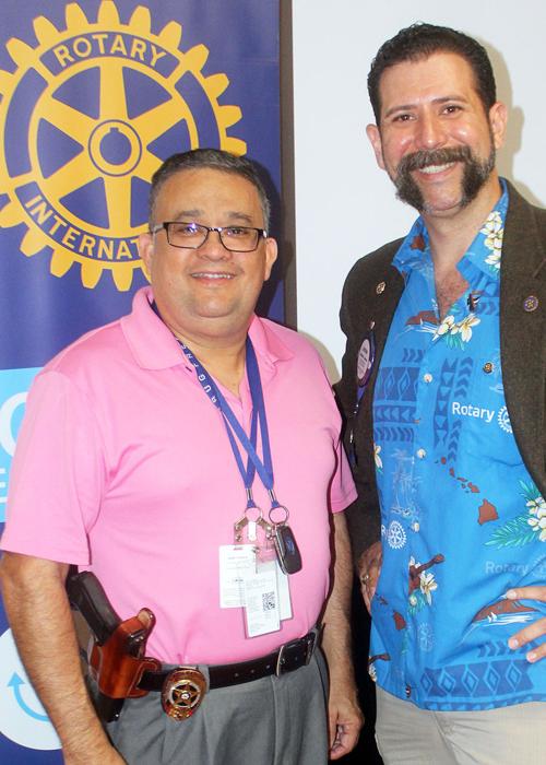 Cavazos addresses Rotary