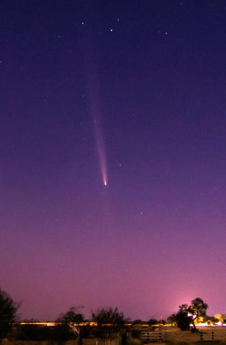 Once in a lifetime comet captured by local photographer | News ...