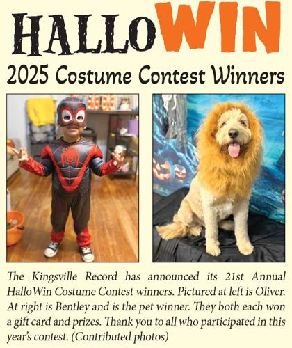 Kingsville Record 2025 HalloWIN Costume Contest Winners | Gallery ...