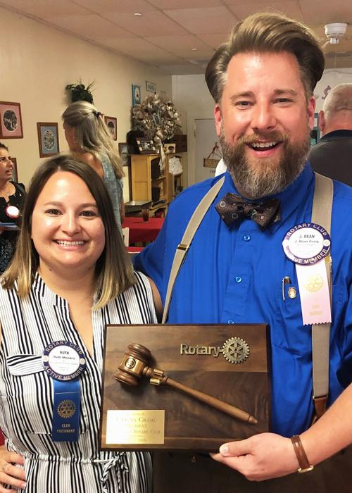 Craig honored for Rotary service