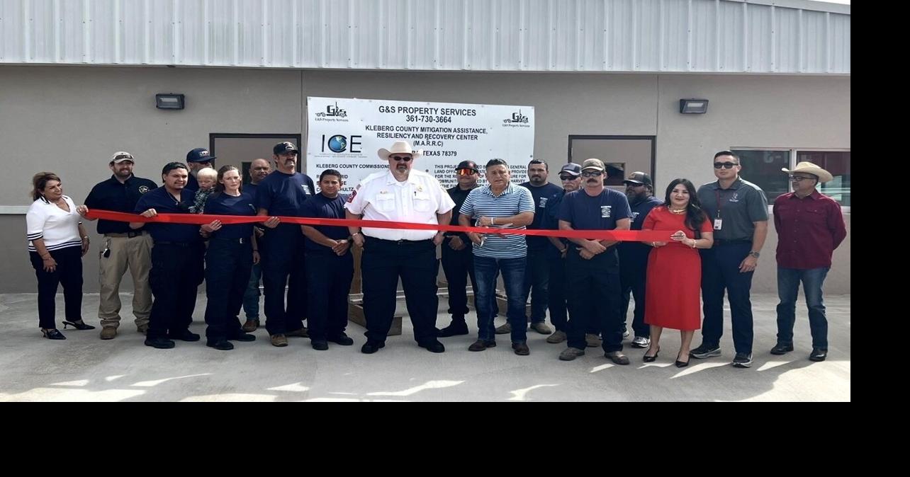 Kleberg County celebrates completion of Riviera fire station renovations with ribbon-cutting ceremony