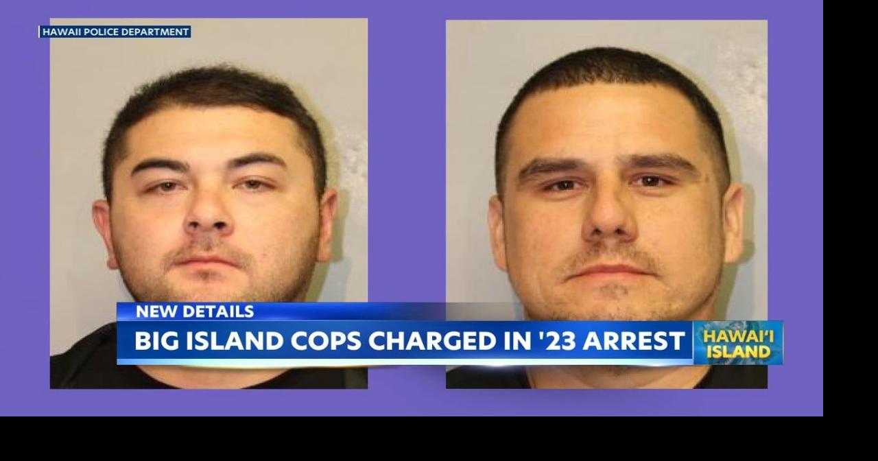 Two Big Island police officers charged with tampering with evidence ...