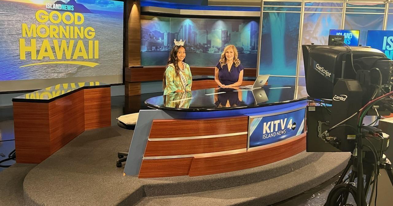 Miss Volunteer Hawaii on her way to the National Competition shares her story on GMH - Vimarsana News