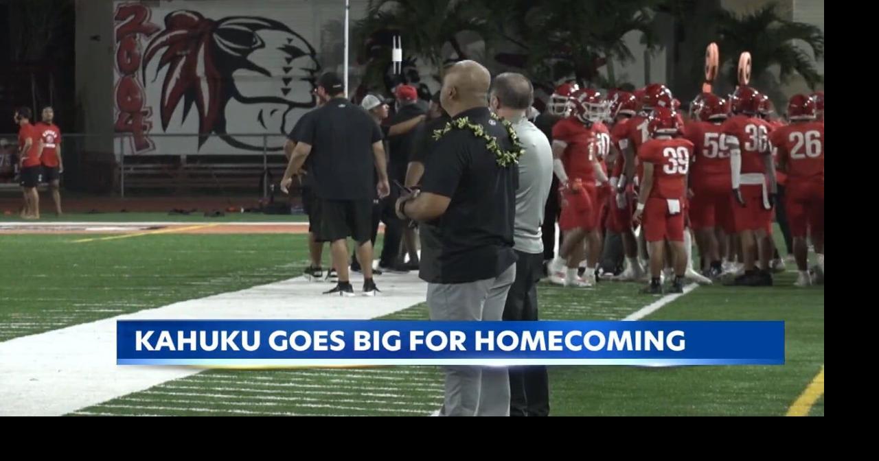 Red Raiders spirit shines at Kahuku homecoming vs. Mililani | Sports ...