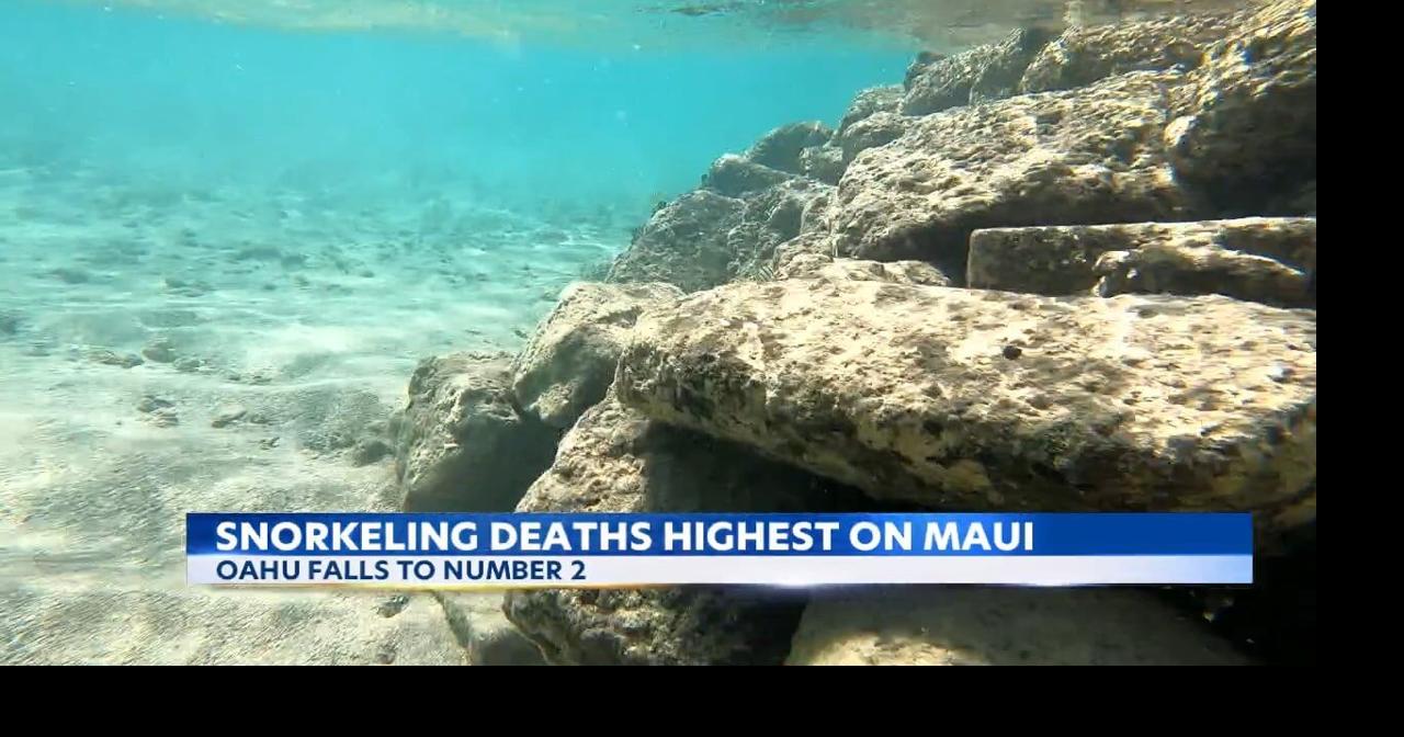 Maui has highest number of snorkeling deaths in Hawaii