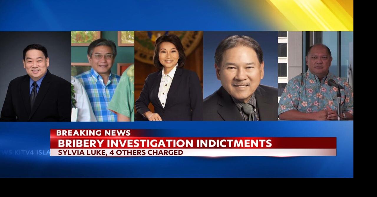 Oahu grand jury indicts Sylvia Luke, 4 others in political bribery case