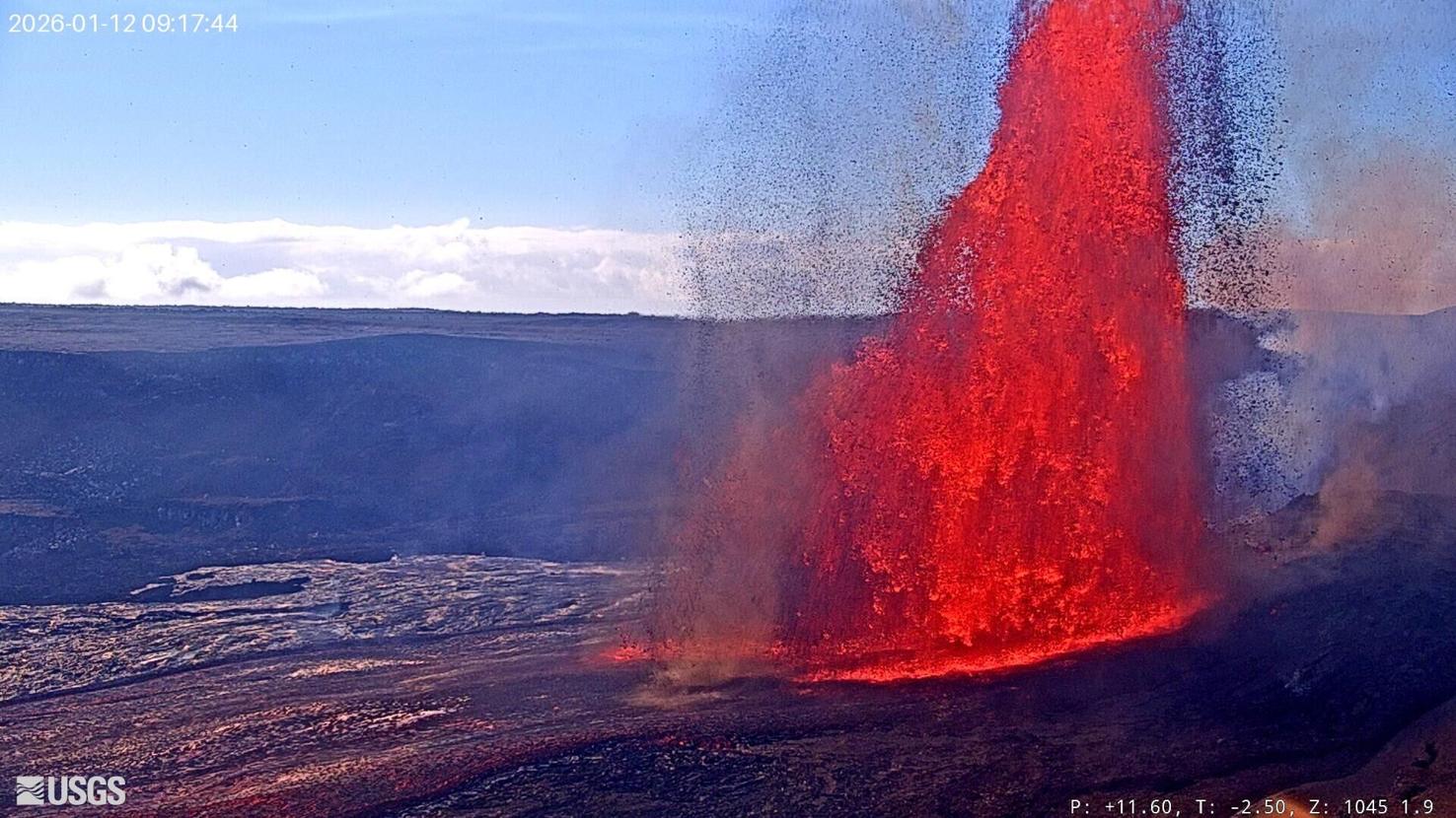 40th eruption ends at Halema’uma’u Kilauea summit after 9 hours of ...