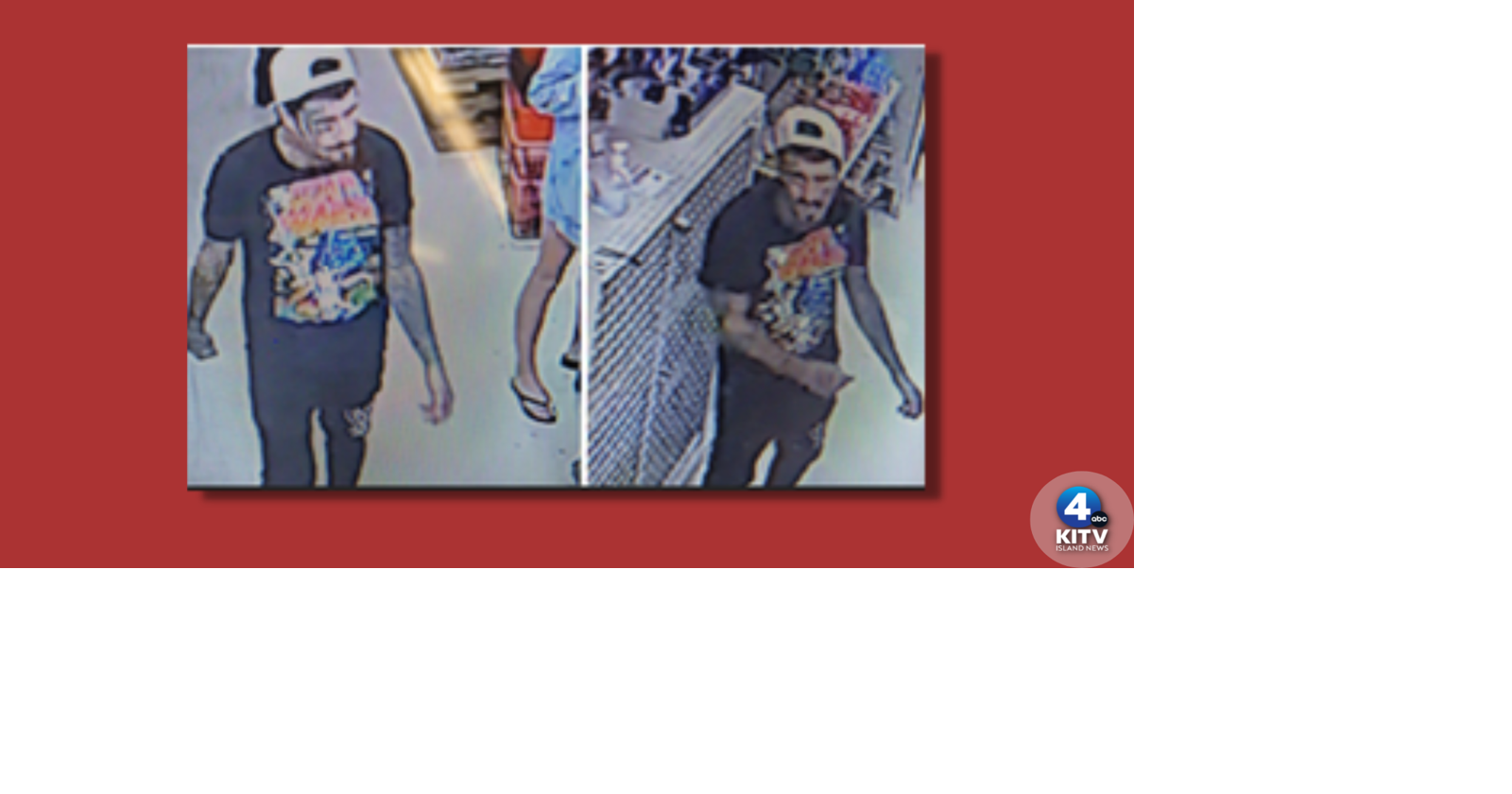 Puna Police seeking help in locating theft suspect Crime & Courts