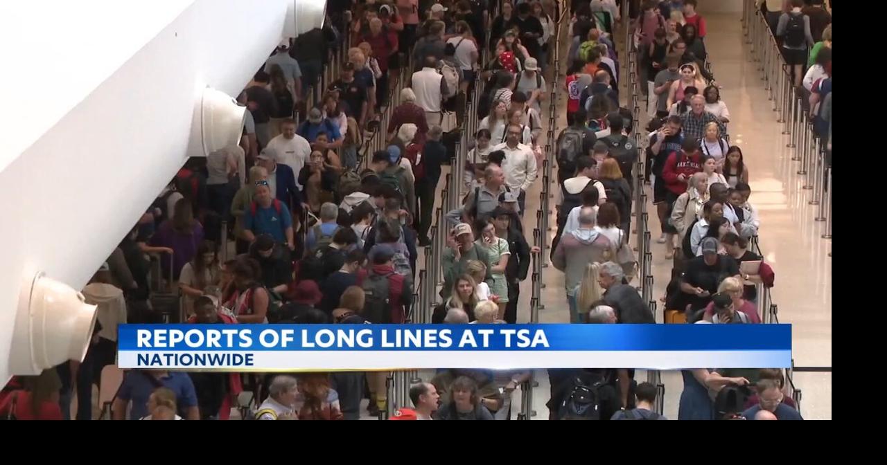 TSA security lines grow at New Orleans amid funding debate