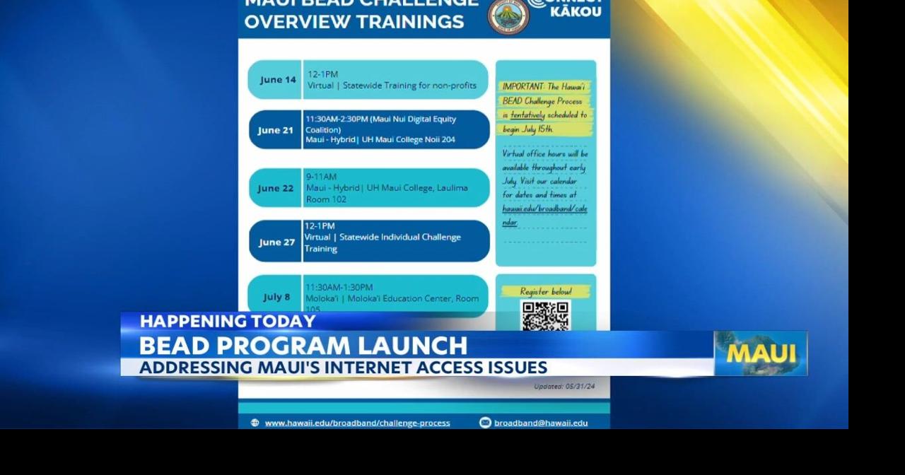 Maui launches BEAD Program to enhance internet access | News | kitv.com