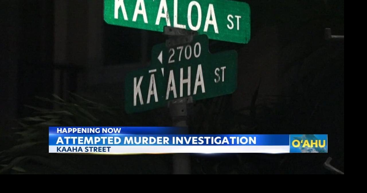 Honolulu Police investigate alleged shooting in McCully