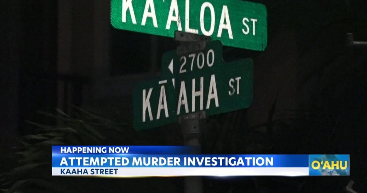 Honolulu Police investigate alleged shooting in McCully